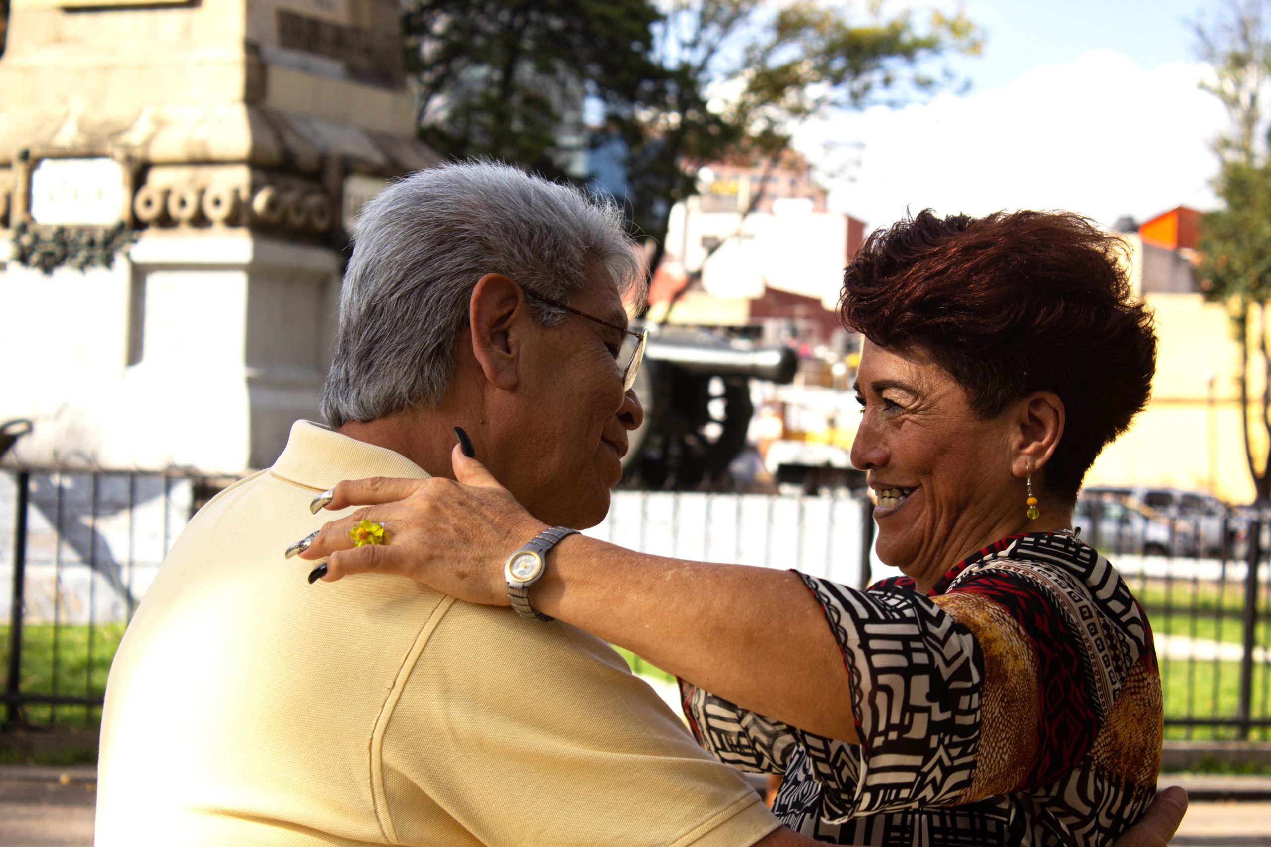 Amor en la plaza de la Ciudadela