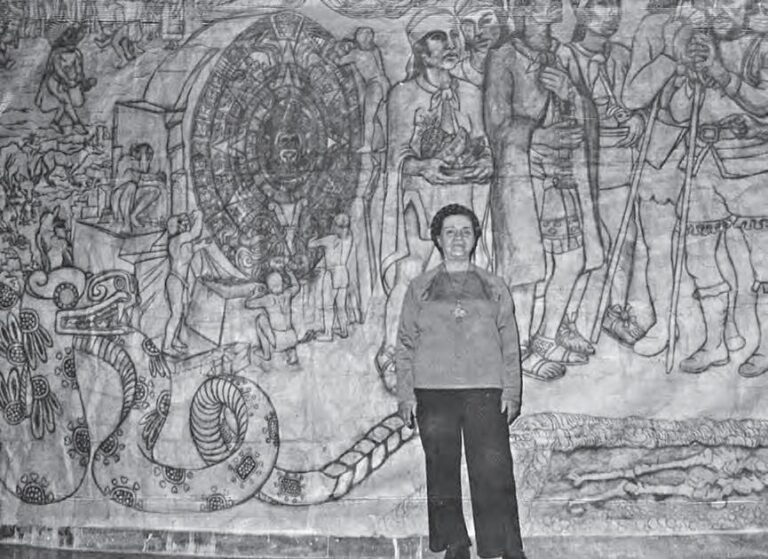 Aurora Reyes, mujer, muralista y poeta mexicana