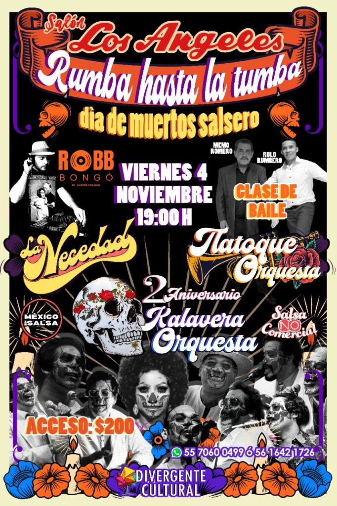 Día de muertos en salón los ángeles